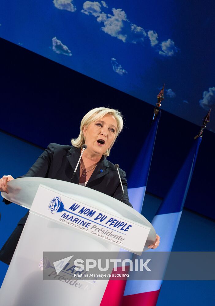 First round of France's presidential election