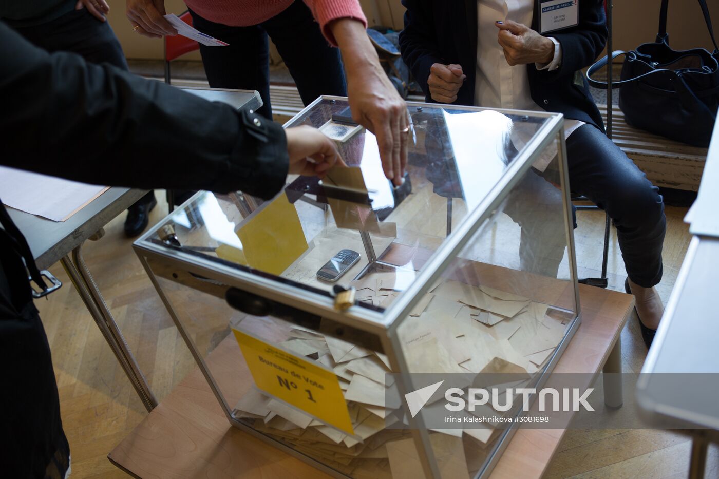 First round of France's presidential election