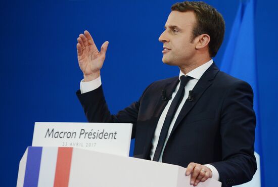First round of France's presidential election