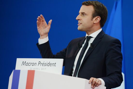 First round of France's presidential election