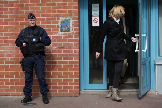 First round of France's presidential election