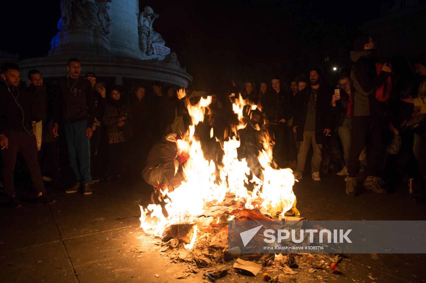 Protests in Paris