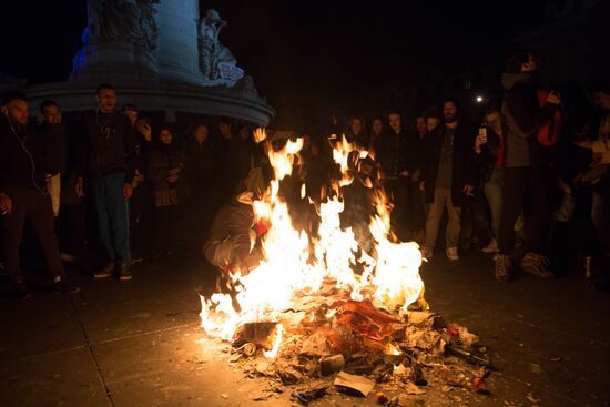 Protests in Paris