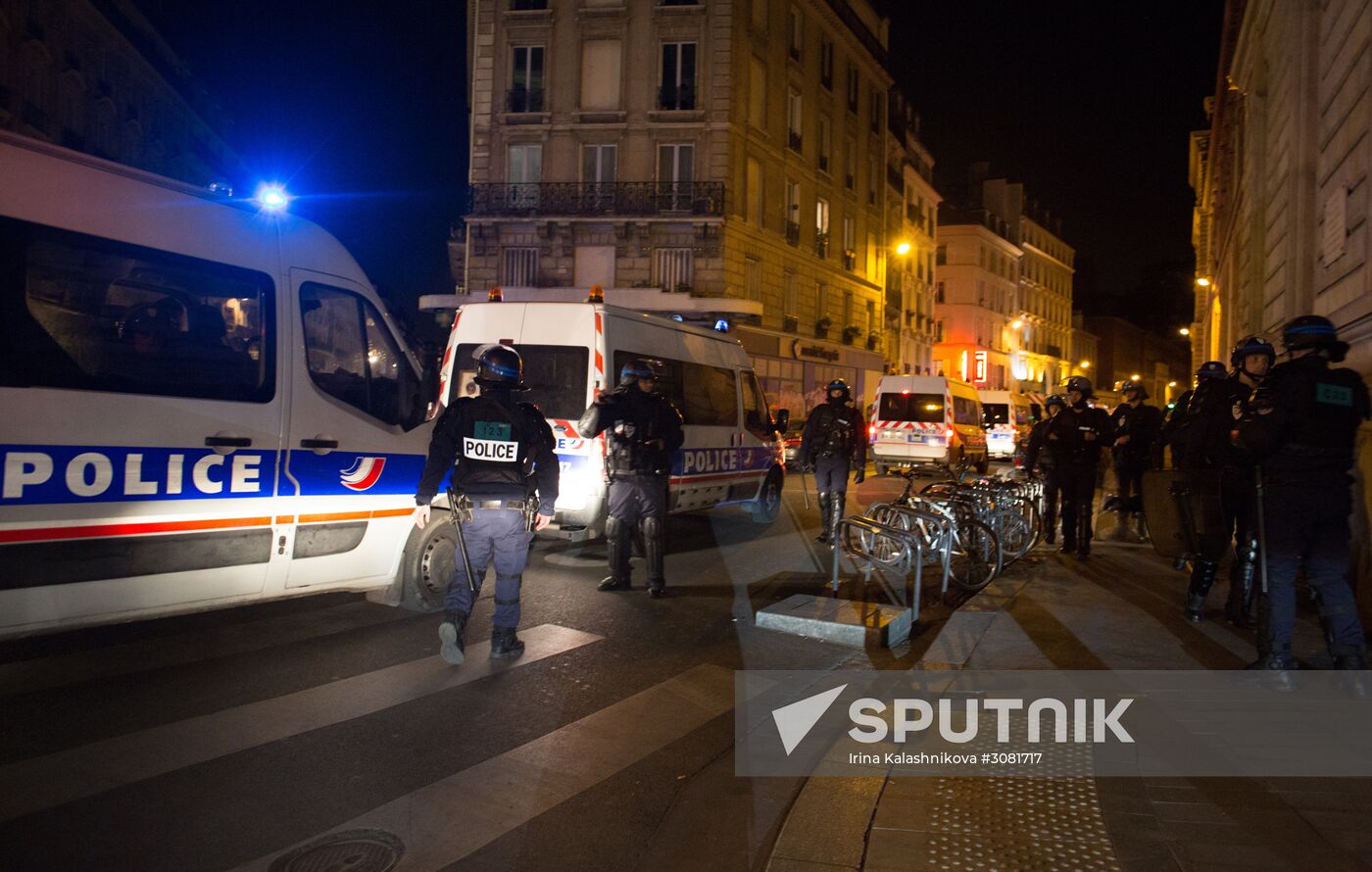 Protests in Paris