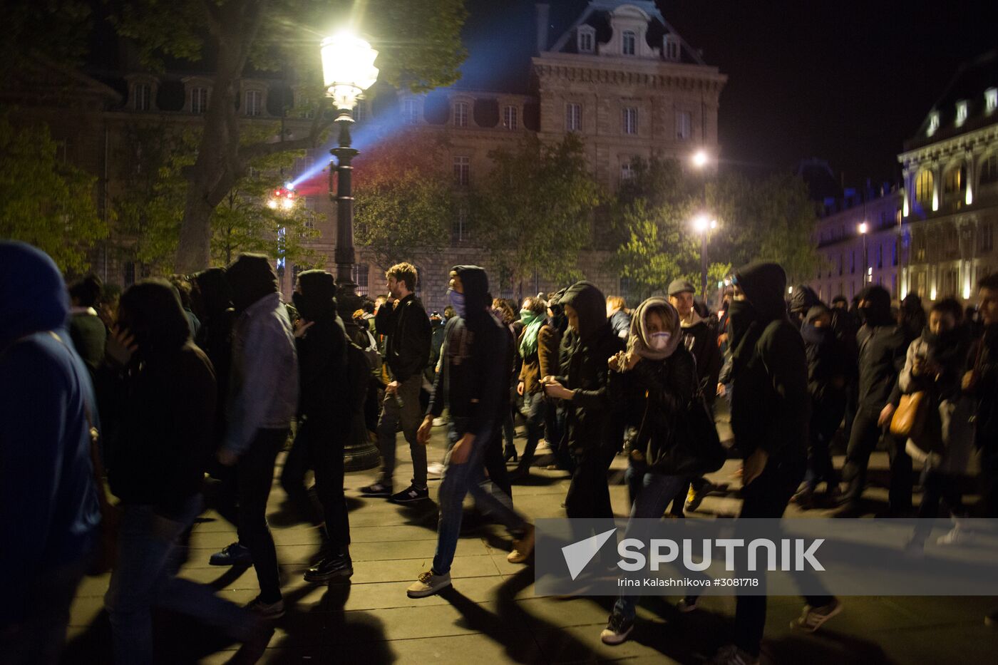 Protests in Paris