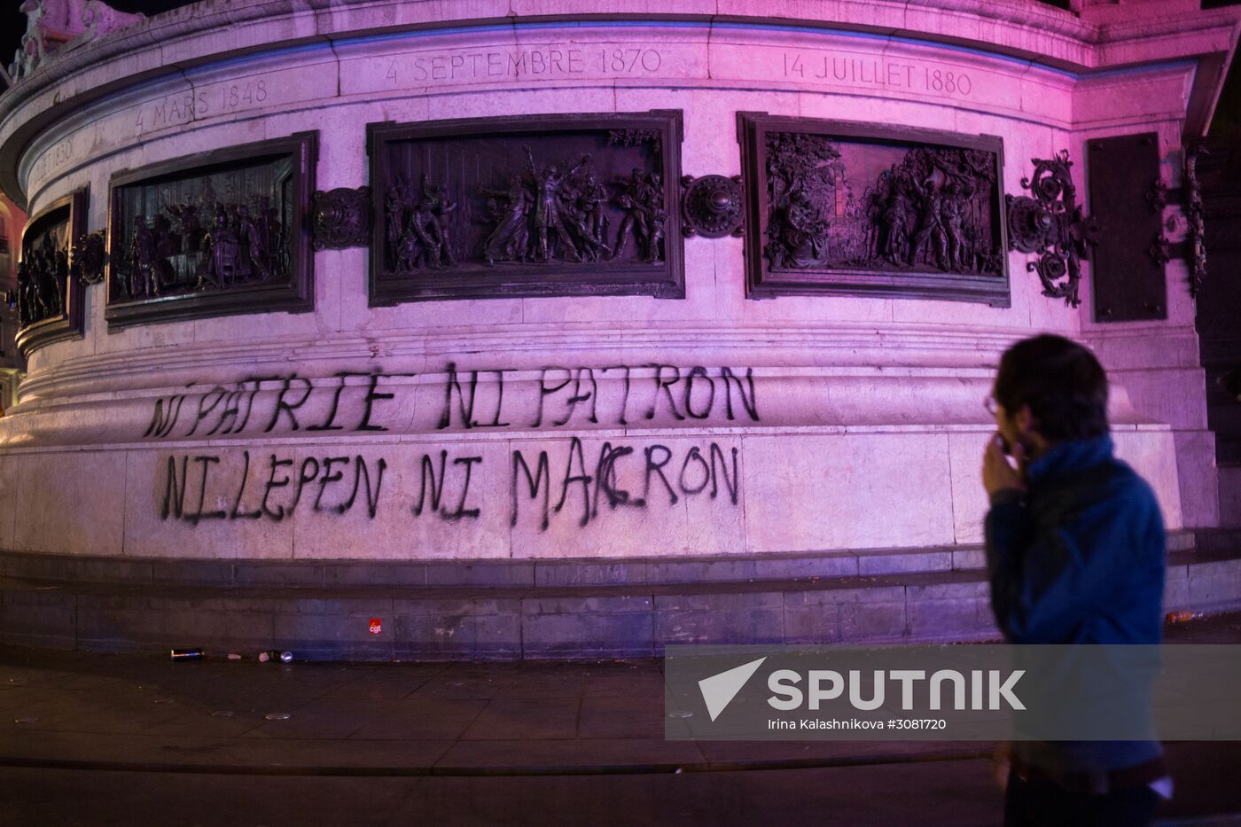 Protests in Paris