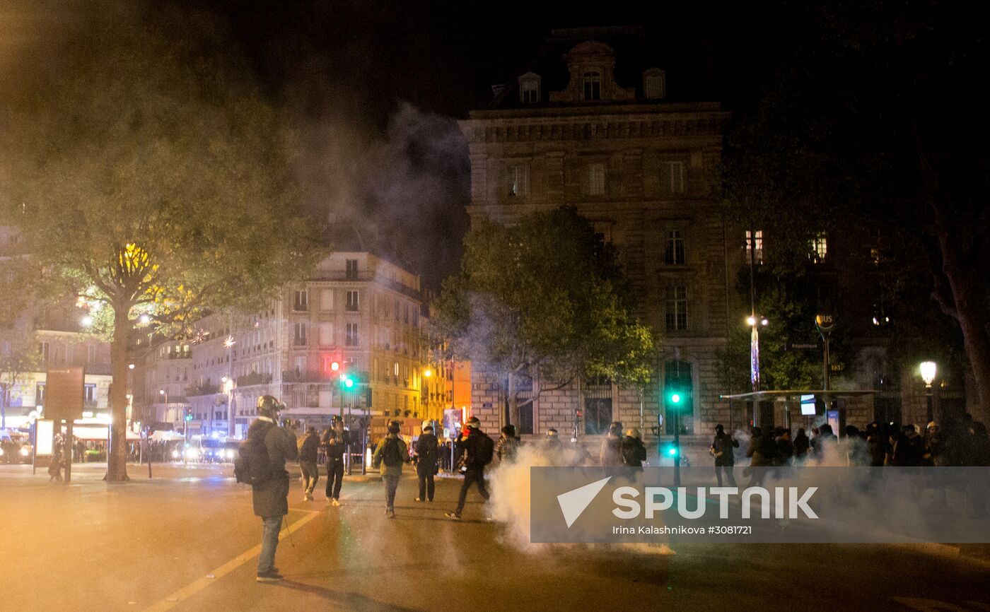 Protests in Paris