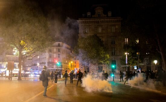 Protests in Paris