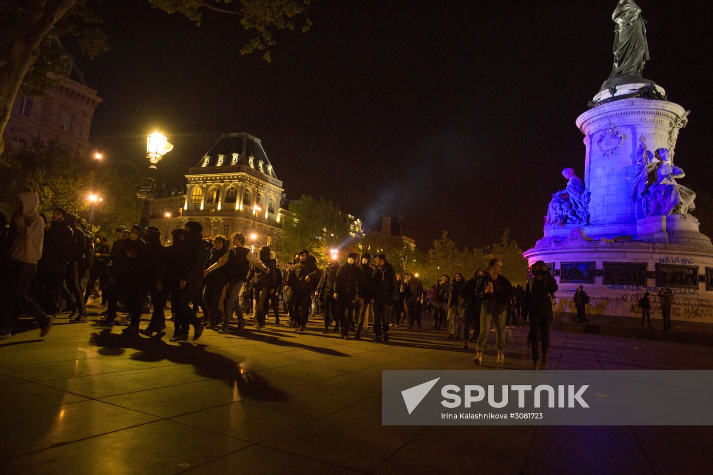Protests in Paris
