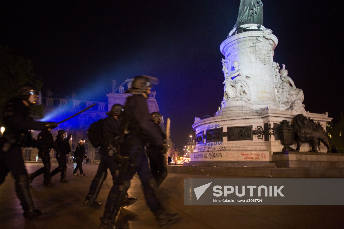 Protests in Paris