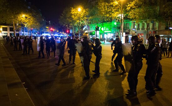 Protests in Paris