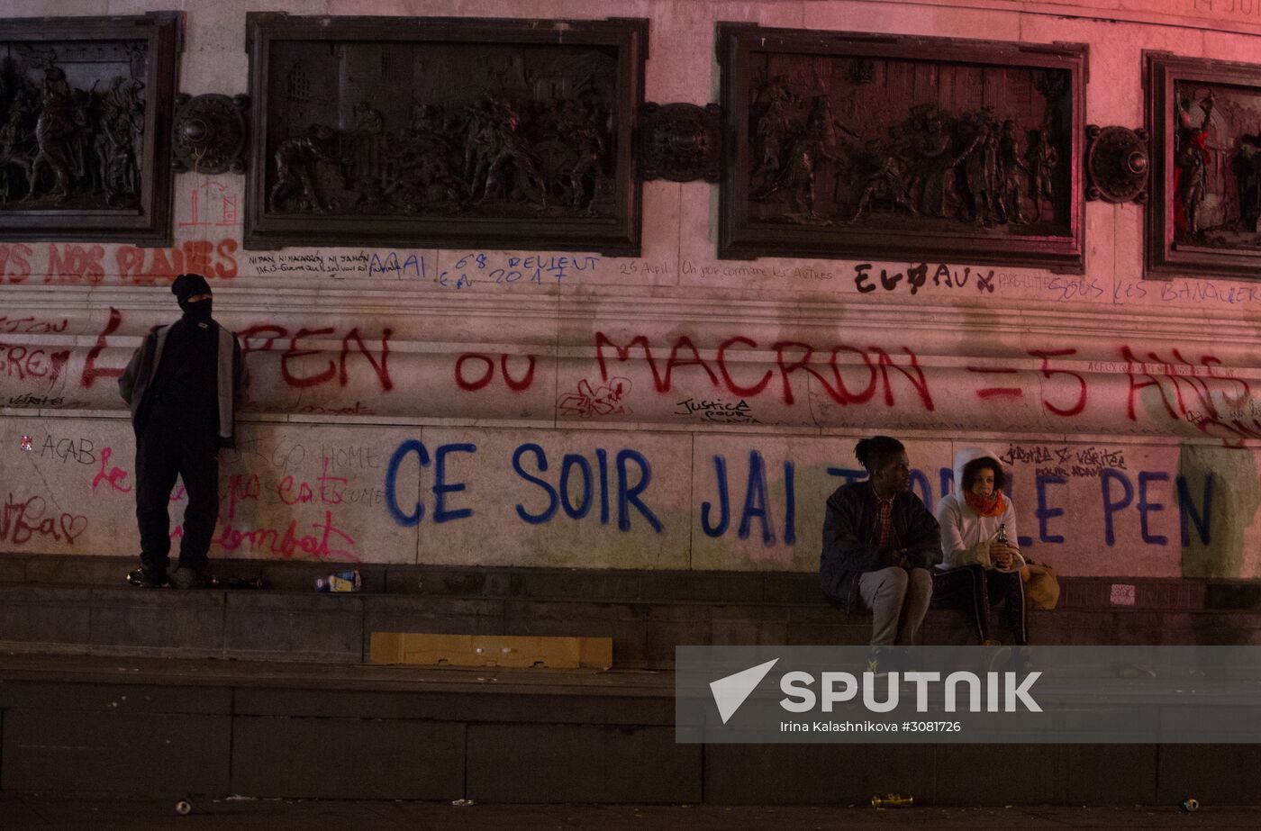Protests in Paris