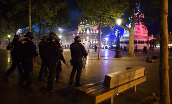 Protests in Paris
