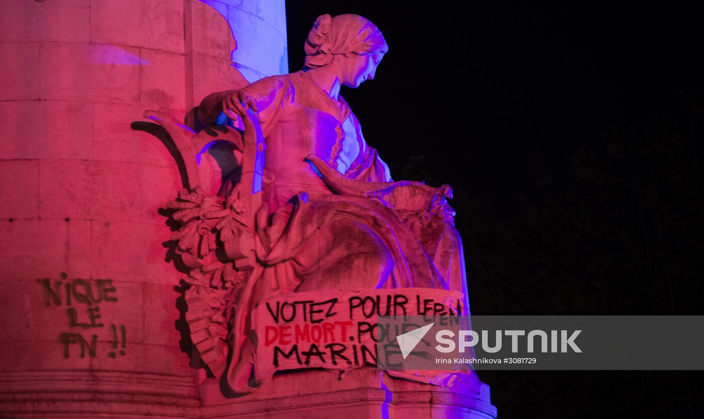 Protests in Paris