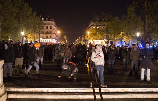 Protests in Paris