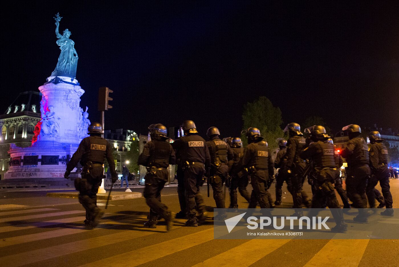 Protests in Paris