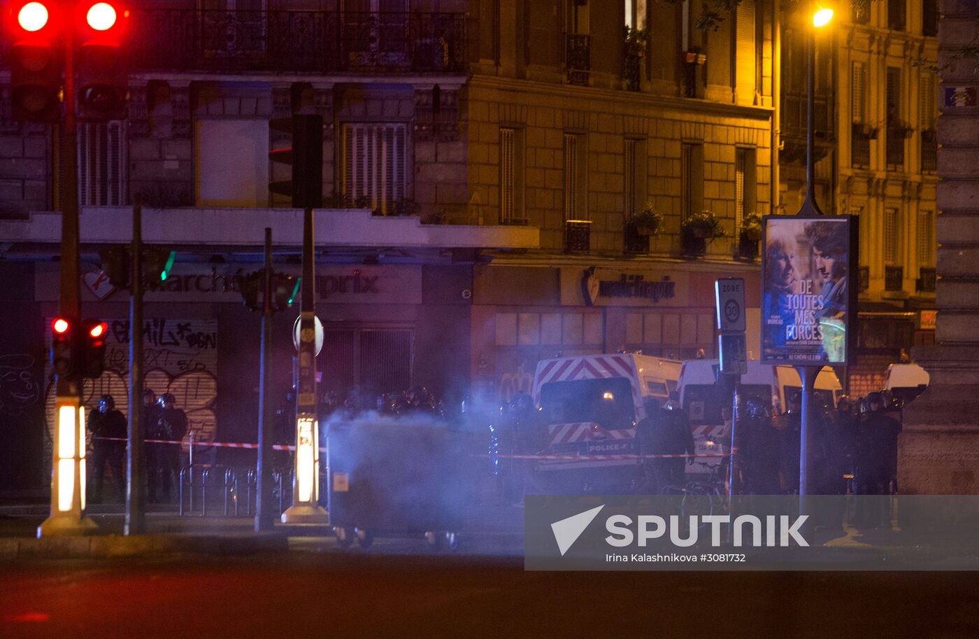 Protests in Paris