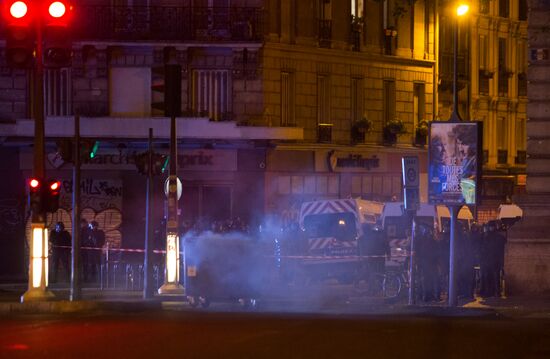 Protests in Paris