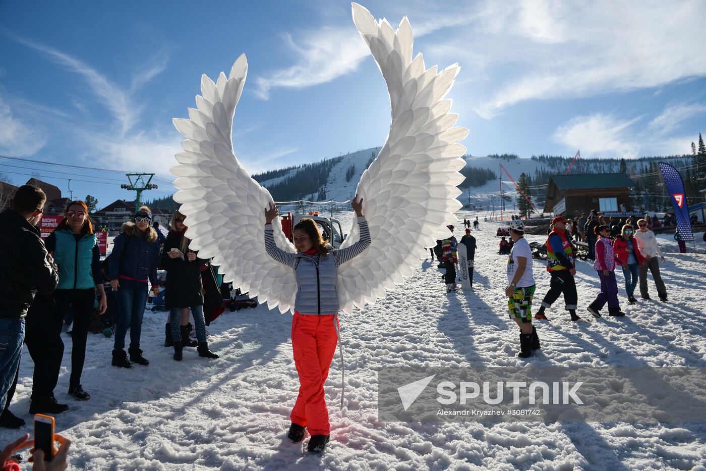 Sheregesh ski resort in Kemerovo Region