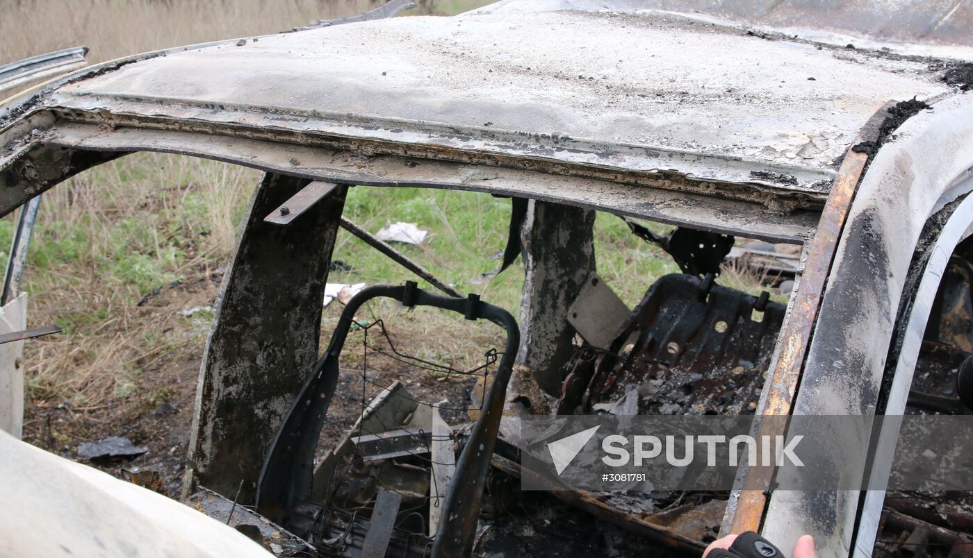 OSCE staff member killed in car explosion in Lugansk region