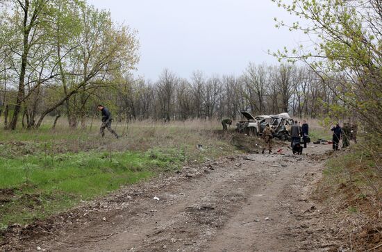 OSCE staff member killed in car explosion in Lugansk region