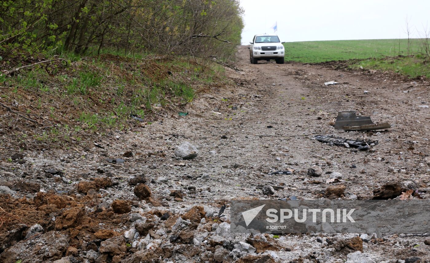 OSCE staff member killed in car explosion in Lugansk region