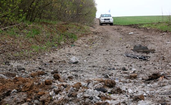 OSCE staff member killed in car explosion in Lugansk region