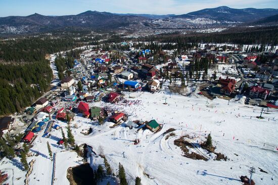 Sheregesh ski resort in Kemerovo Region