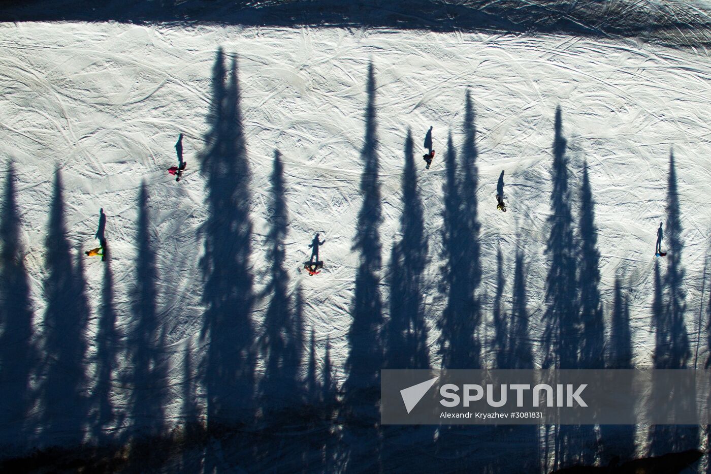 Sheregesh ski resort in Kemerovo Region