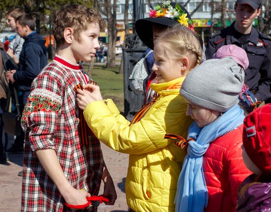 St. George Ribbon campaign starts in Russia
