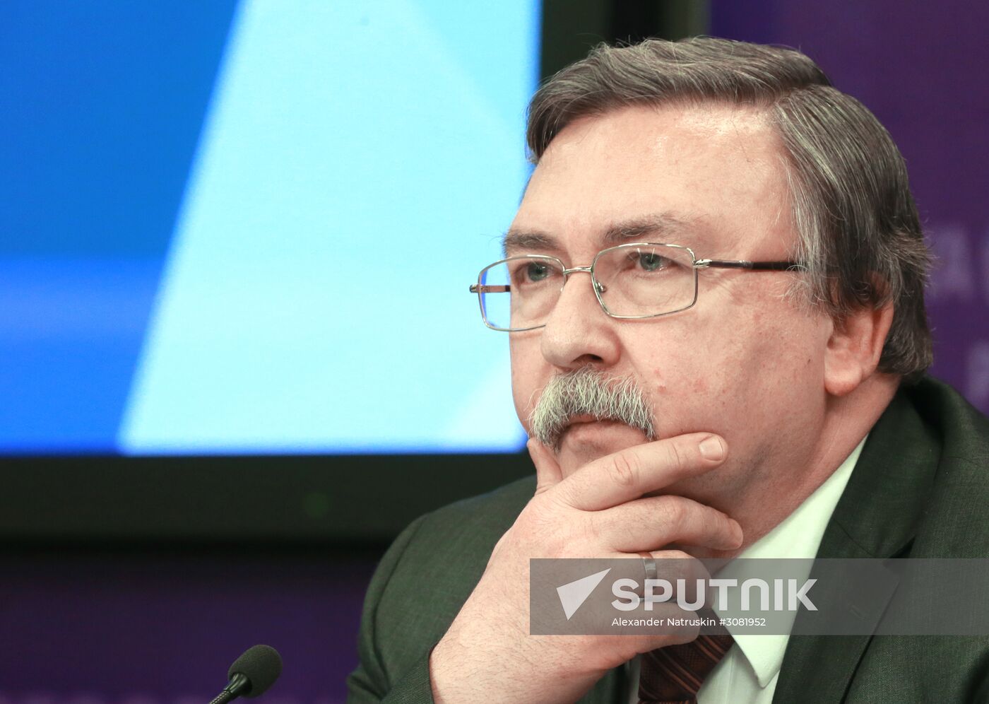 News conference with Mikhail Ulyanov, Director of the Foreign Ministry Department for Non-Proliferation and Arms Control