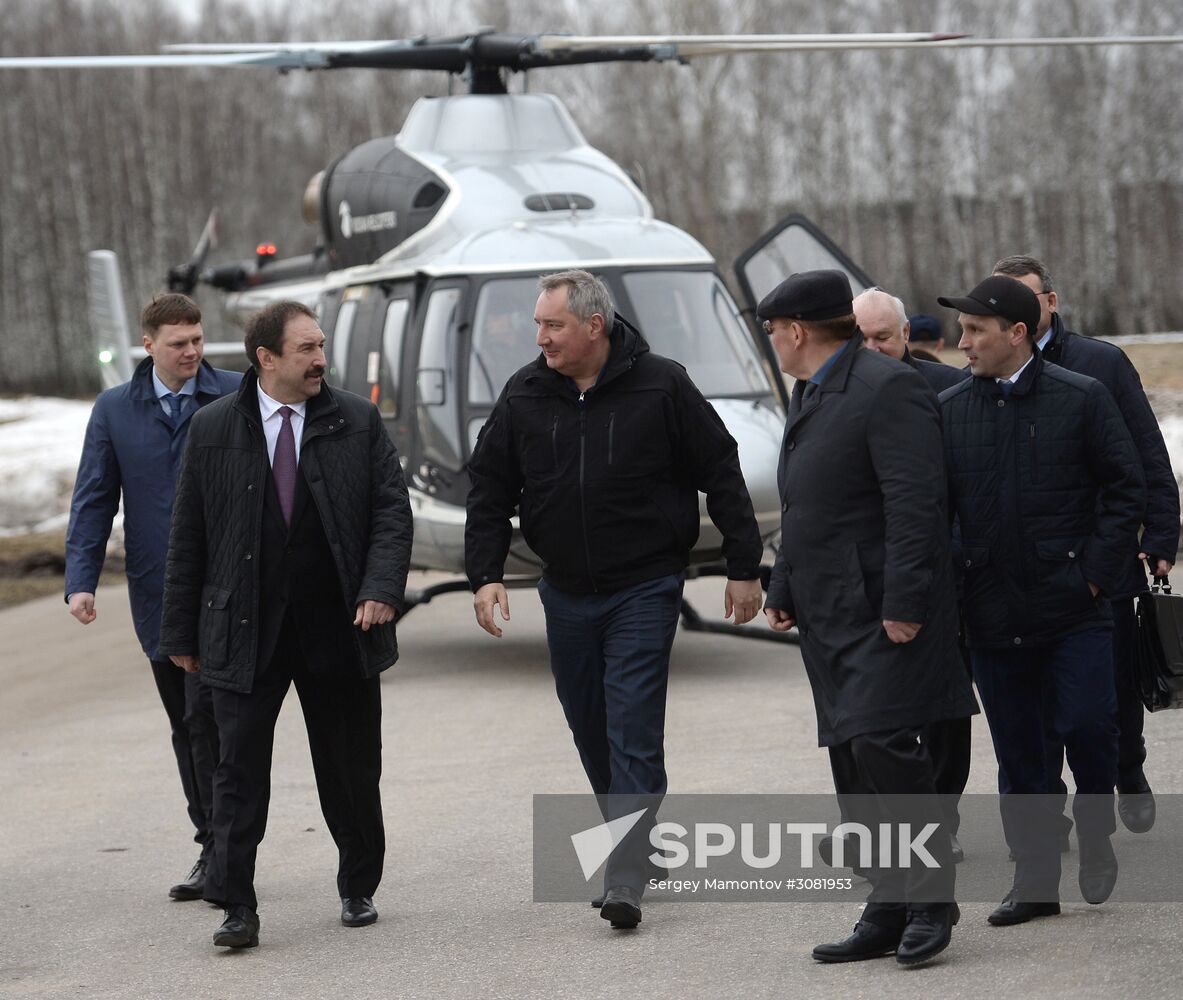Deputy Prime Minister Dmitry Rogozin visits Tatarstan