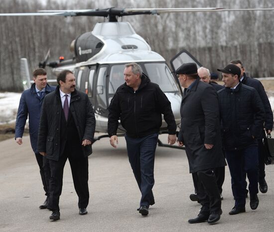 Deputy Prime Minister Dmitry Rogozin visits Tatarstan