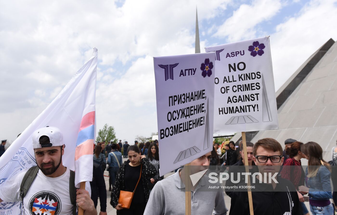 Genocide Remembrance Day in Armenia