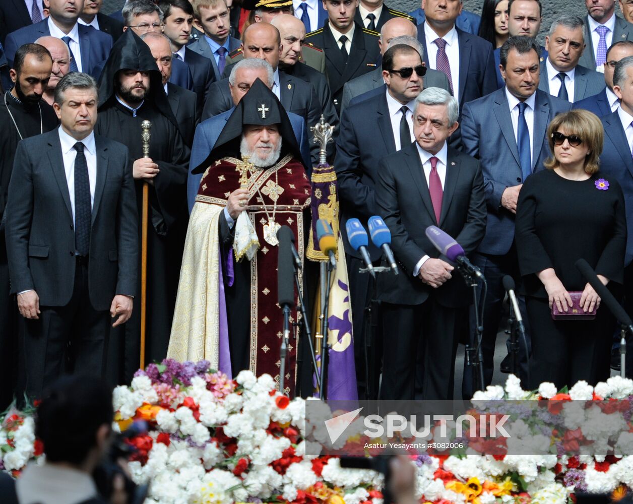 Genocide Remembrance Day in Armenia