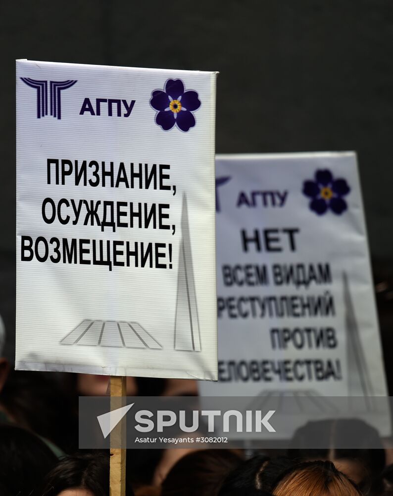 Genocide Remembrance Day in Armenia