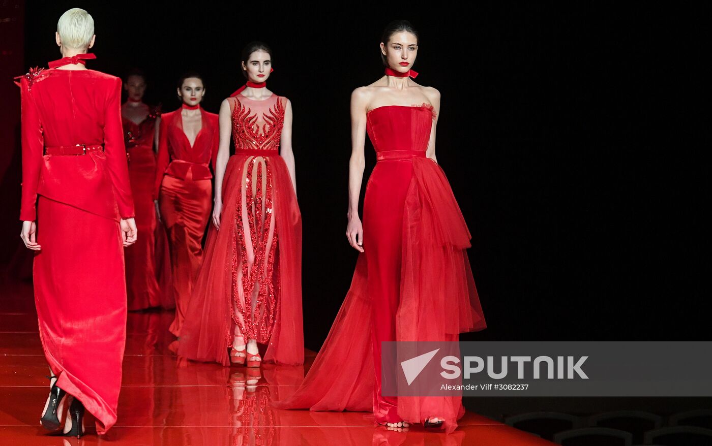 Fashion designer Anastasia Zadorina's new collection presented