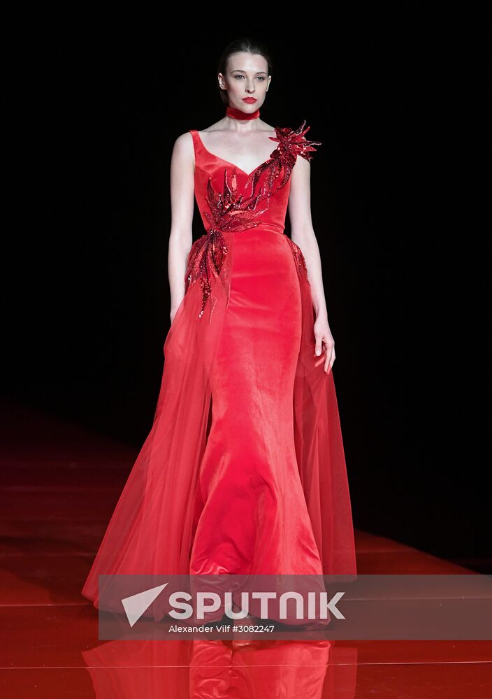 Fashion designer Anastasia Zadorina's new collection presented