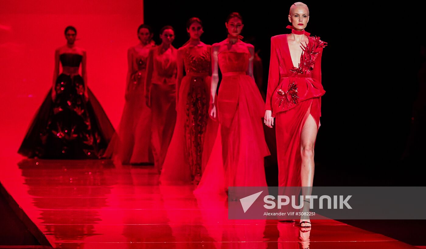 Fashion designer Anastasia Zadorina's new collection presented