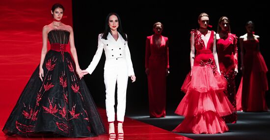 Fashion designer Anastasia Zadorina's new collection presented