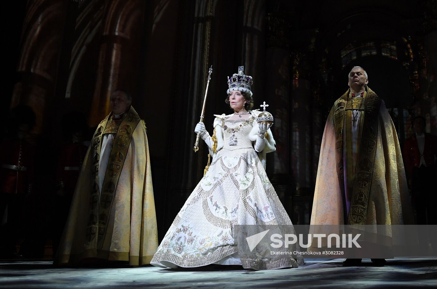 Press preview of Audience play