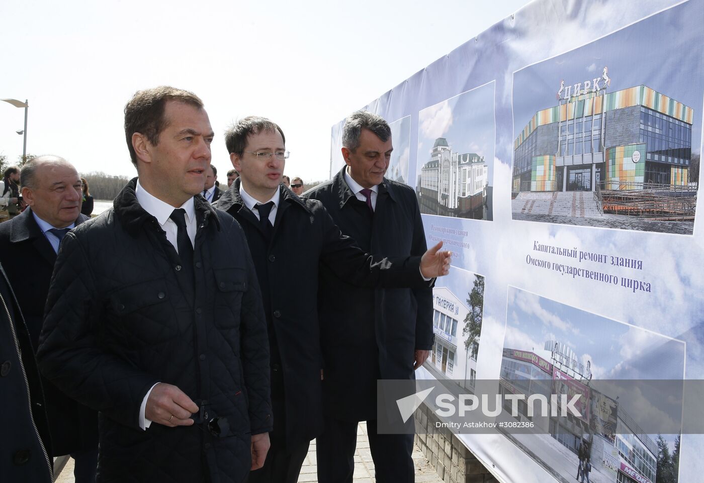 Dmitry Medvedev visits Omsk