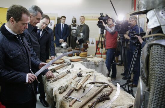 Dmitry Medvedev visits Omsk