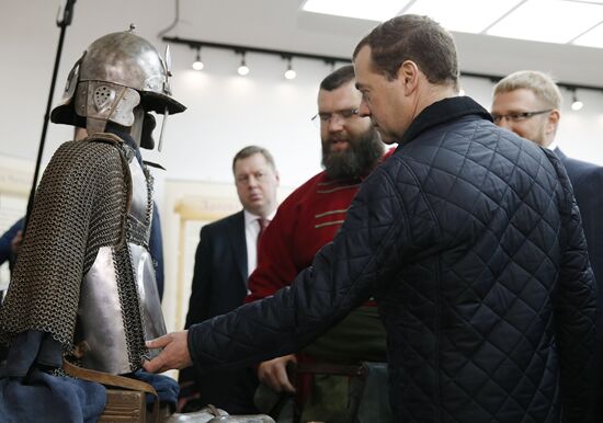 Dmitry Medvedev visits Omsk
