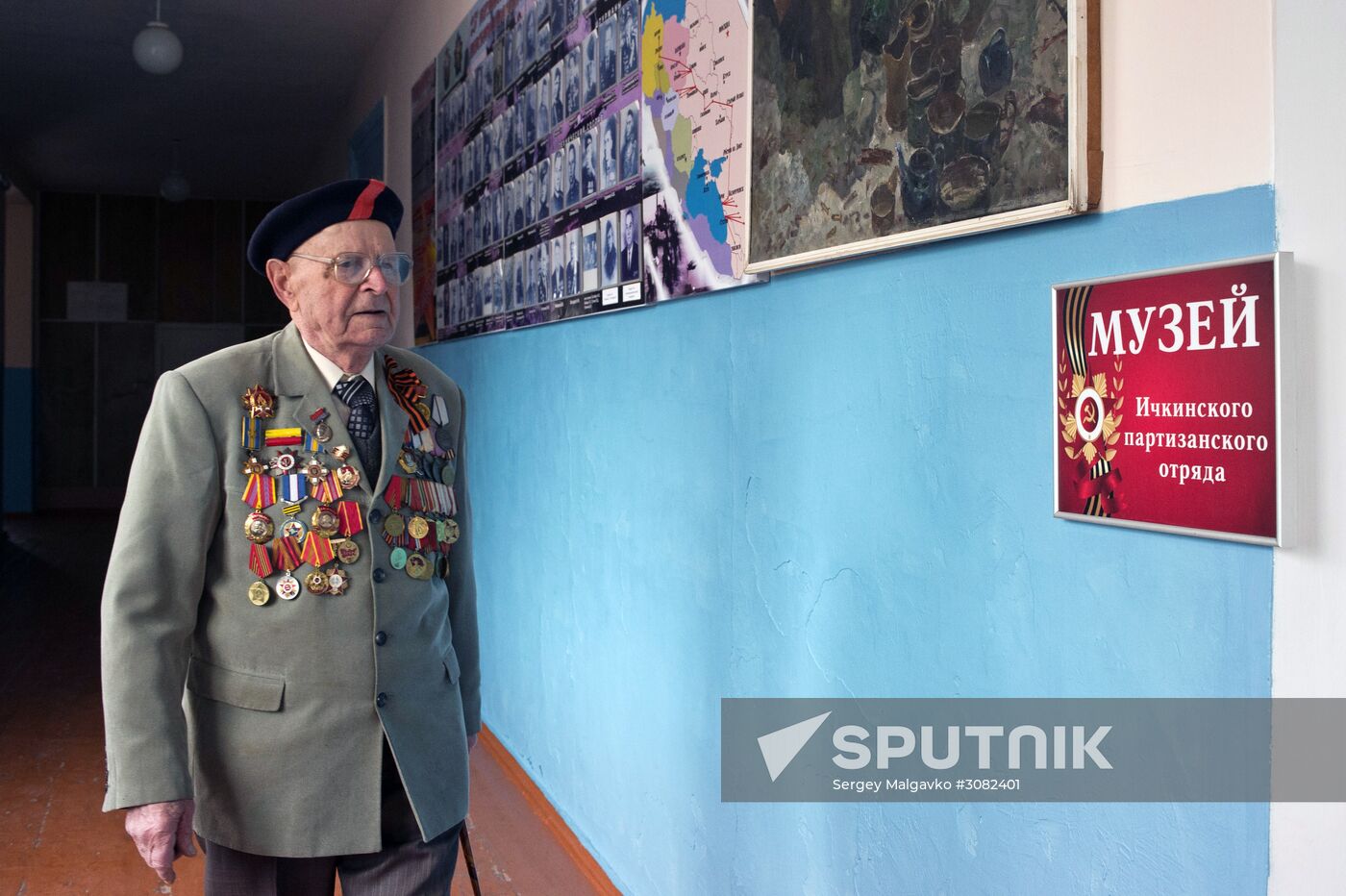 Great Patriotic War veteran Nikolai Oleinikov from Crimea