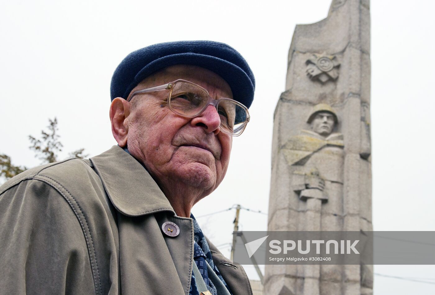 Great Patriotic War veteran Nikolai Oleinikov from Crimea