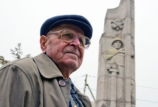 Great Patriotic War veteran Nikolai Oleinikov from Crimea