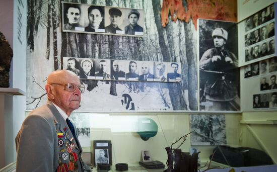 Great Patriotic War veteran Nikolai Oleinikov from Crimea