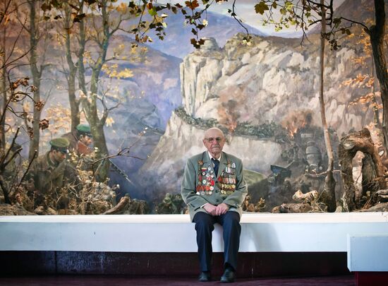 Great Patriotic War veteran Nikolai Oleinikov from Crimea