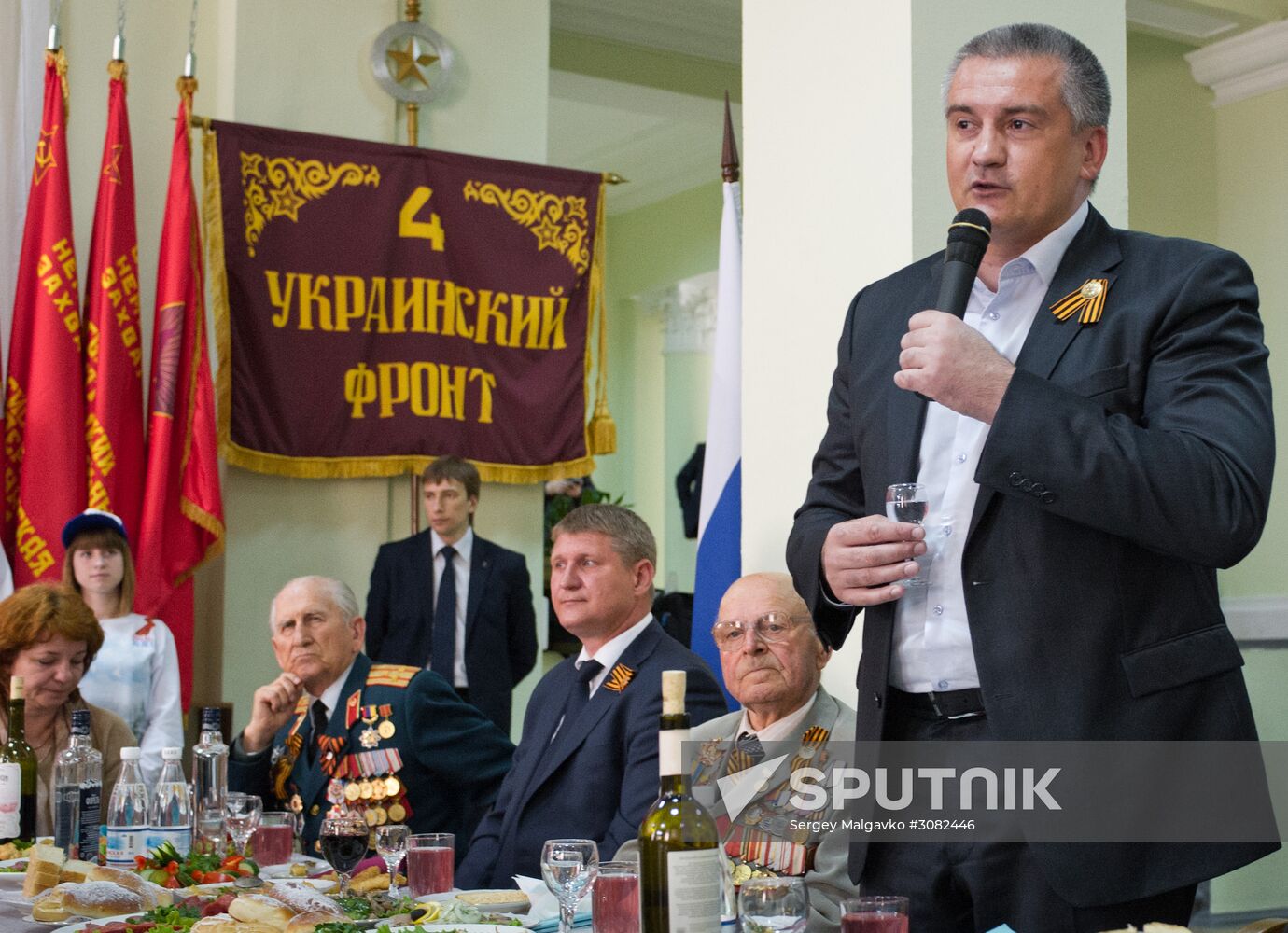 Great Patriotic War veteran Nikolai Oleinikov from Crimea